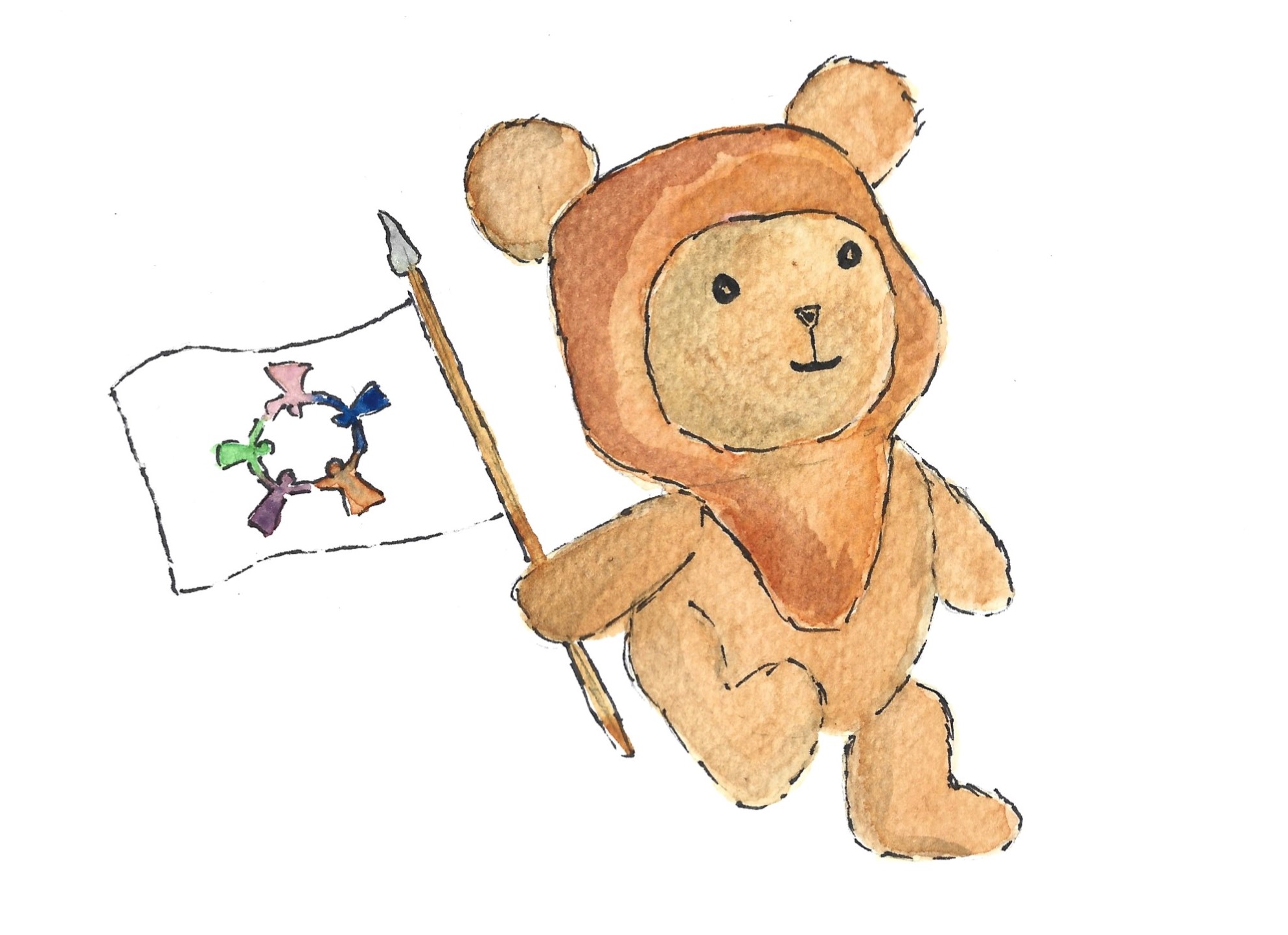 Sticker 3: EWOC Bear